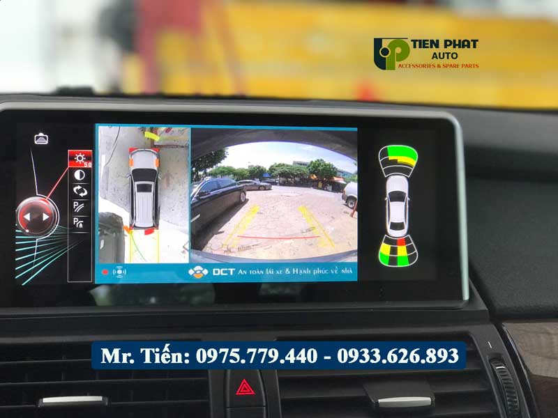 Lắp camera 360 DCT cho BMW uy tín chuyên nghiệp tại HCM