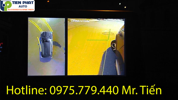 Lắp đặt camera 360 độ Owin cho Peugoet 5008 uy tín