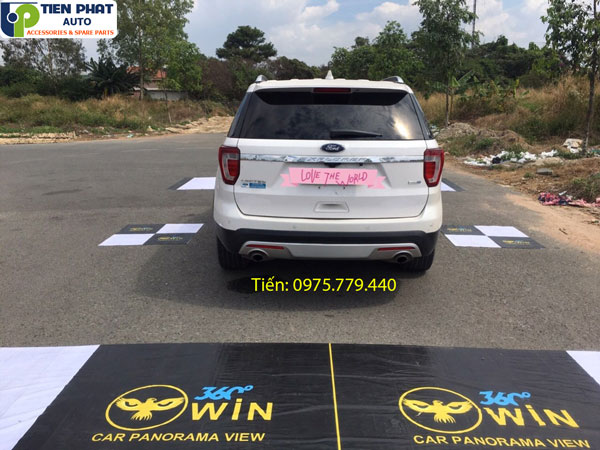 Lắp đặt camera 360 độ cho xe Ford Explorer - Camera 360 độ Owin