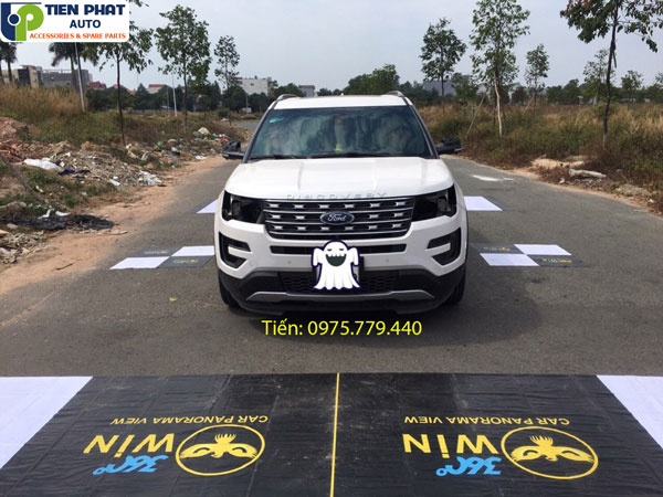 Lắp đặt camera 360 độ cho xe Ford Explorer - Camera 360 độ Owin