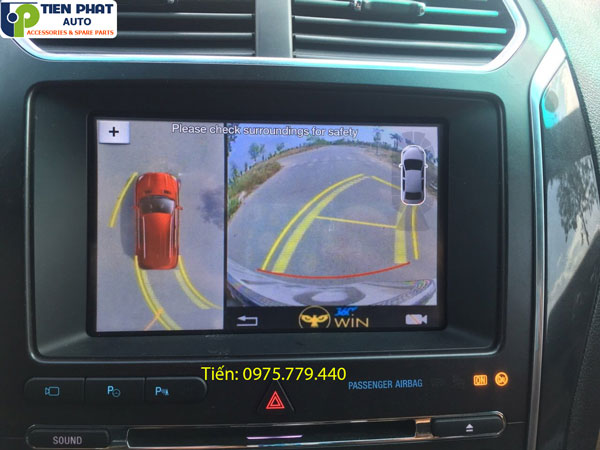 Lắp đặt camera 360 độ cho xe Ford Explorer - Camera 360 độ Owin
