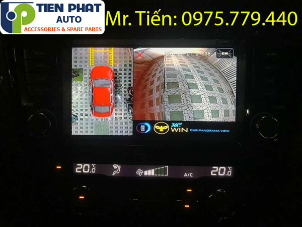 Lắp đặt camera 30 độ Owin 2D cho Nissan X-Trail 2018 - 2019