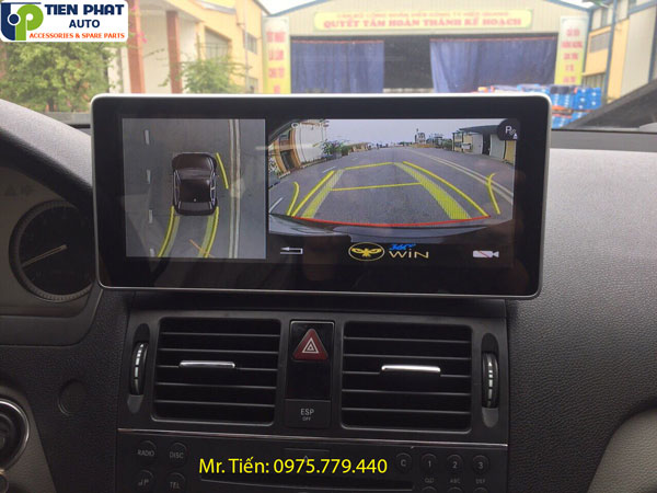 Lắp đặt camera 360 độ Owin cho Mercedes C250