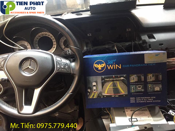 Lắp đặt Camera 360 độ cho Mercedes Mecxedes Glk – Camera 360 độ cho Audi A4 chất lượng - uy tín tại tphcm