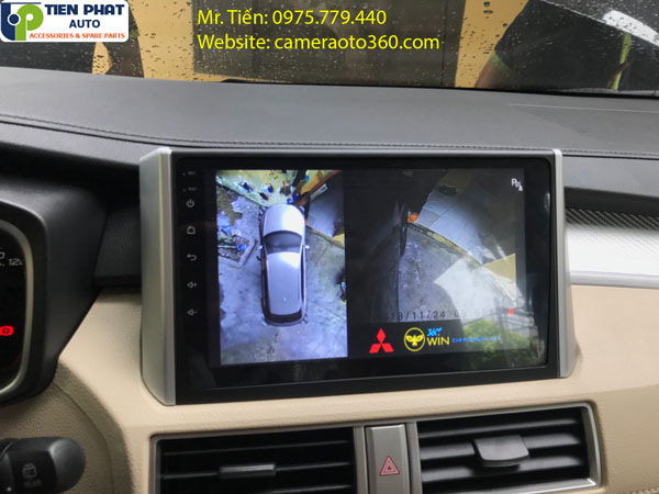Lắp đặt camera 360 độ cho ô tô  mitsubishi xpander 2018 -2019