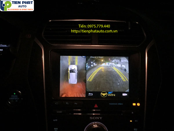 Lắp đặt camera 360 độ cho xe Ford Explorer 2018 - Camera 360 độ Owin