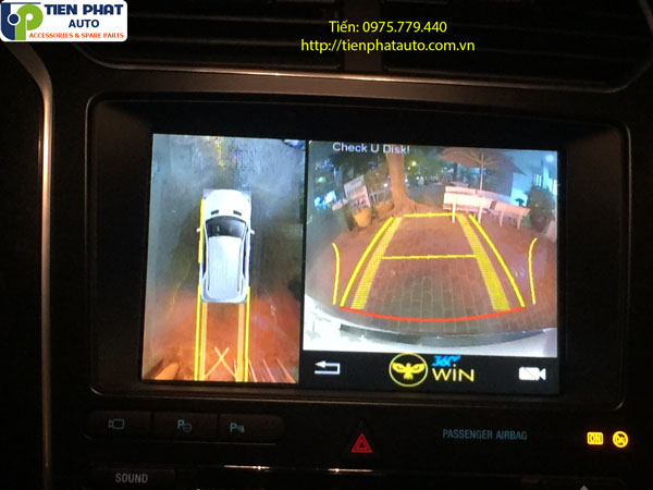 Lắp đặt camera 360 độ cho xe Ford Explorer 2018 - Camera 360 độ Owin