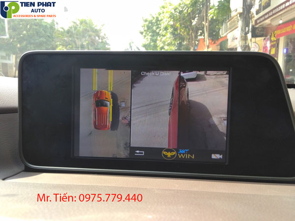 Lắp đặt camera 360 độ Owin cho Lexus RX200T chính hãng