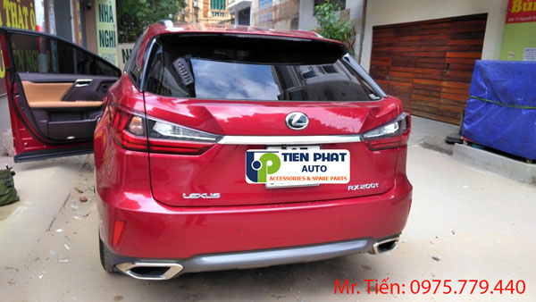 Lắp đặt camera 360 độ Owin cho Lexus RX200T chính hãng