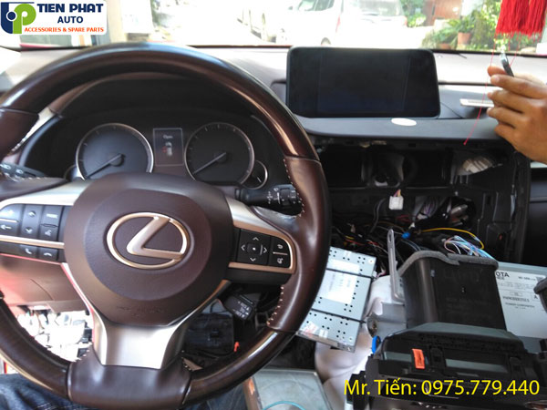 Lắp đặt camera 360 độ Owin cho Lexus RX200T chính hãng tại Tiến Phát Auto