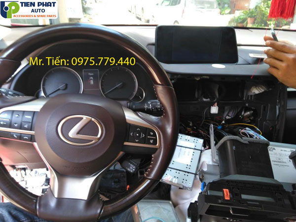 Lắp đặt camera 360 độ Owin cho Lexus RX200T chính hãng tại Tiến Phát Auto