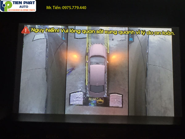 Lắp đặt camera 360 độ cho Hyundai Santafe chính hãng sắc nét Lắp đặt camera 360 độ cho Hyundai Santafe chính hãng sắc nét