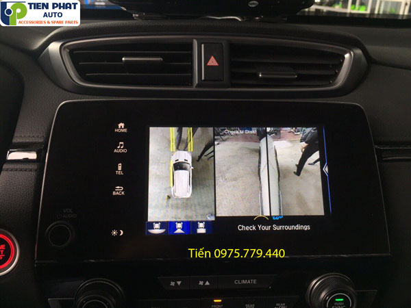 Lắp camera 360 độ cho Honda CRV 2018 - Camera 360 độ Owin Chip Sony
