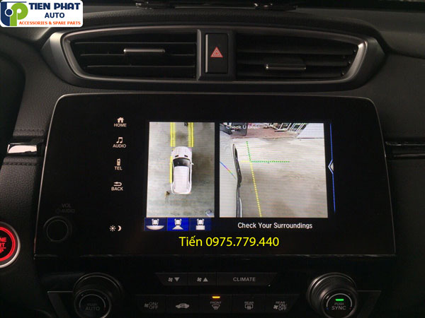Lắp camera 360 độ cho Honda CRV 2018 - Camera 360 độ Owin Chip Sony