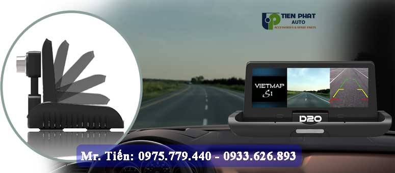 Lắp camera hành trình VietMap-D20 cho ô tô chính hãng chuyên nghiệp