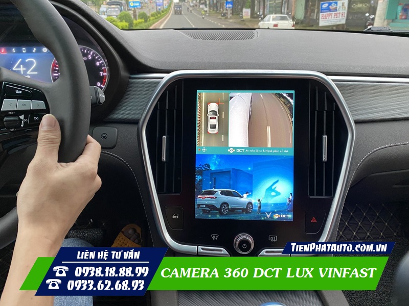 Hệ thống hiển thị các góc quay theo tính hiệu xi nhan của xe