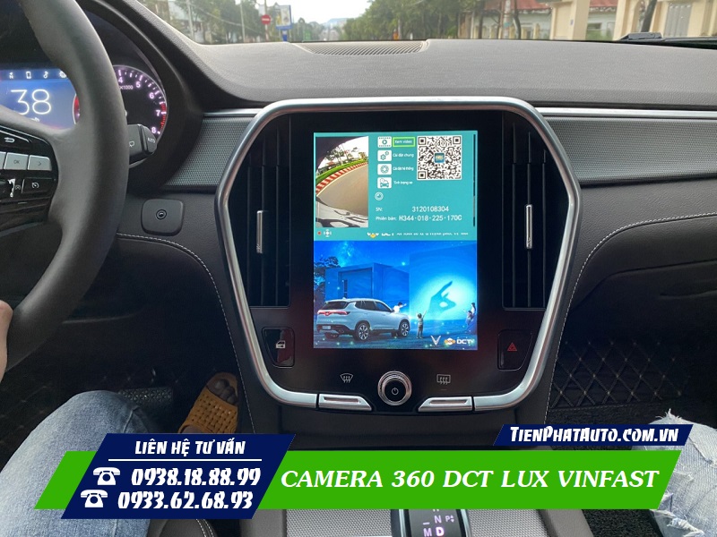 Hệ thống tự động ghi lại hành trình di chuyển của xe toàn cảnh 4 phía