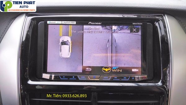 Lắp đặt camera 360 độ Owin cho Toyota Vios uy tín chuyên nghiệp Lắp đặt camera 360 độ Owin cho Toyota Vios uy tín chuyên nghiệp