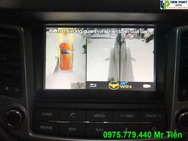 camera 360 do gia re cho o to Hyundai tucson 2018