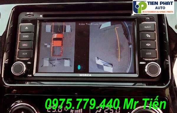 noi lap dat camera 360 do oview ch mitsubishi triton uy tin