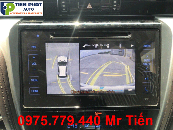Camera 360 Độ Owin Cho Toyota Fortuner 