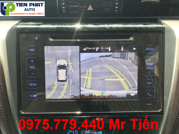 Camera 360 Độ Owin Cho Toyota Fortuner 2018