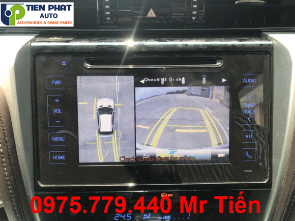 Camera 360 Độ Owin Cho Toyota Fortuner 2018