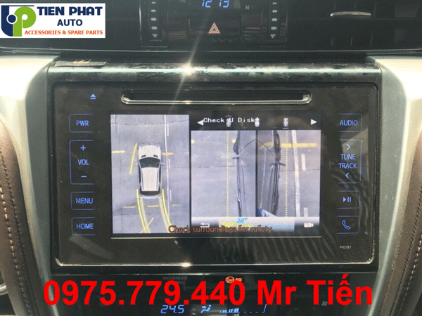 Camera 360 Độ Owin Cho Toyota Fortuner 2018