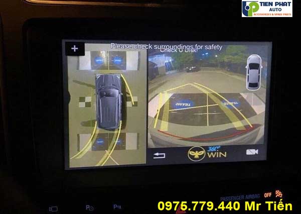 lap dat tan noi gia re camera 360 do owin cho ford explorer 