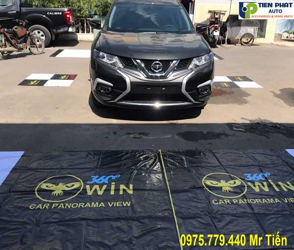 can chinh camera 360 do owin cho nissan xtrail 2018-2019 tai tienphatauto