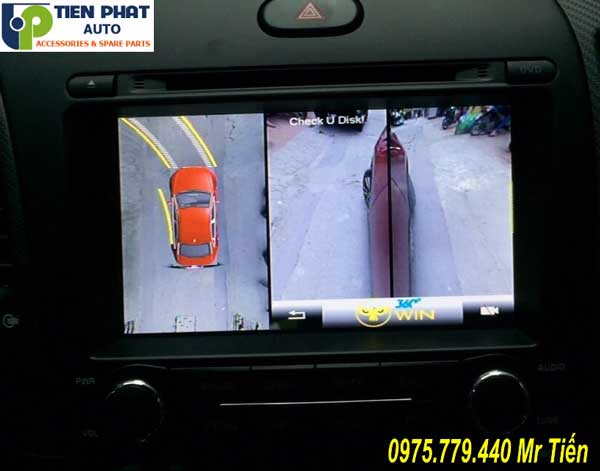 tien phat cung cap lap dat chinh hang camera 360 do owin cho Kia Cerato 2018-2019