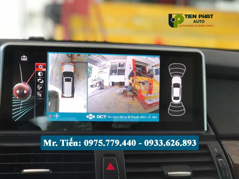 Lắp camera 360 DCT cho BMW uy tín chuyên nghiệp tại HCM