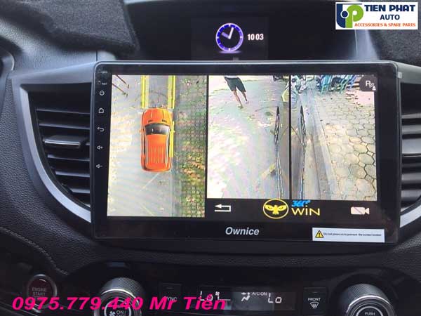 tienphat lap dat tan noi camera 360 do owin cho honda crv 2018-2019