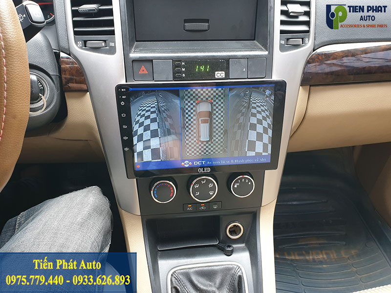 CAMERA 360 ĐỘ Ô TÔ CHO XE CHEVROLET CAPTIVAL TẠI TP.HCM