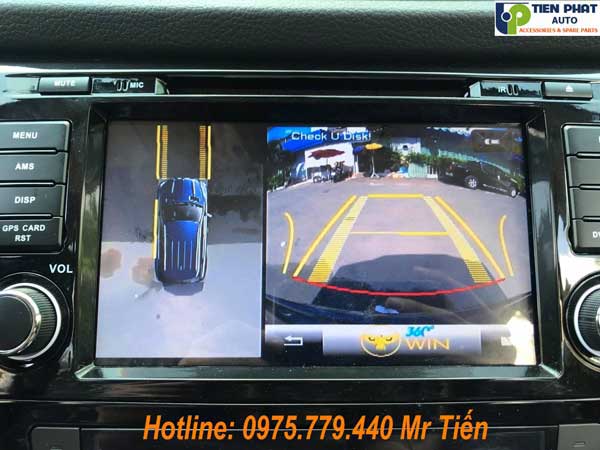 Camera 360 Độ Owin Cho Nissan Xtrail Mới Nhất 2018-2019