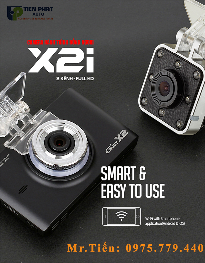 CAMERA HÀNH TRÌNH HÀN QUỐC GNET X2i