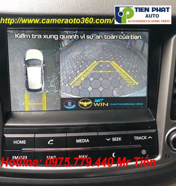 Chuyên Cung Cấp Lắp Đặt Camera 360 Độ OWIN Cho Huyndai Tucson 2018 Tại Tp.HCM
