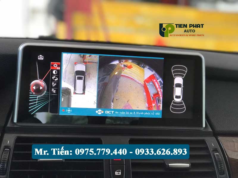 Lắp camera 360 DCT cho BMW uy tín chuyên nghiệp tại HCM