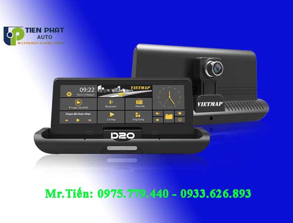 Lắp camera hành trình VietMap-D20 cho ô tô chính hãng chuyên nghiệp