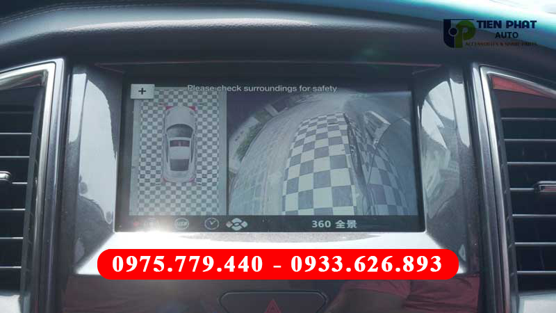 Lắp Đặt Camera 360 DCT Cho Xe Ford Escape