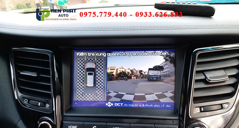 LẮP ĐẶT CAMERA 360 DCT CHO XE HYUNDAI TUCSON