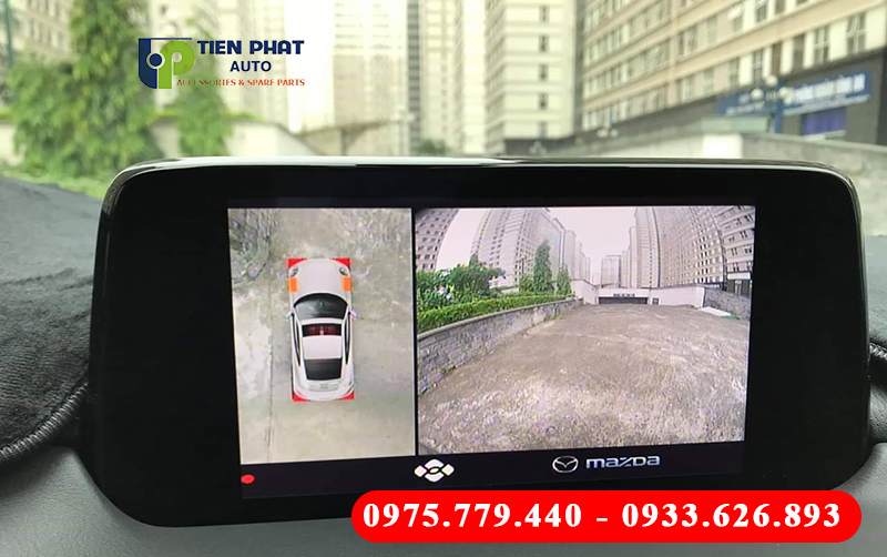 LẮP ĐẶT CAMERA 360 DCT CHO XE MAZDA 3