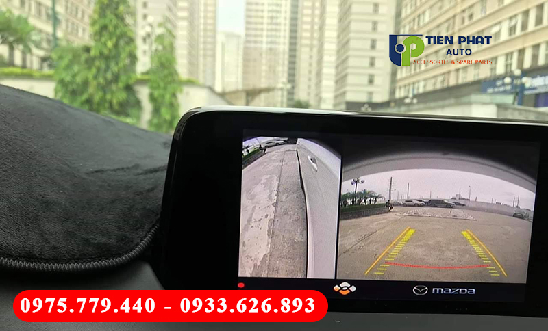 LẮP ĐẶT CAMERA 360 DCT CHO XE MAZDA PREMACY