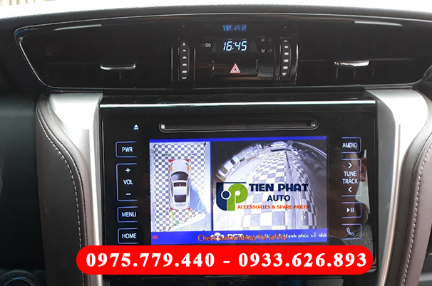 LẮP ĐẶT CAMERA 360 DCT CHO XE TOYOTA FORTUNER