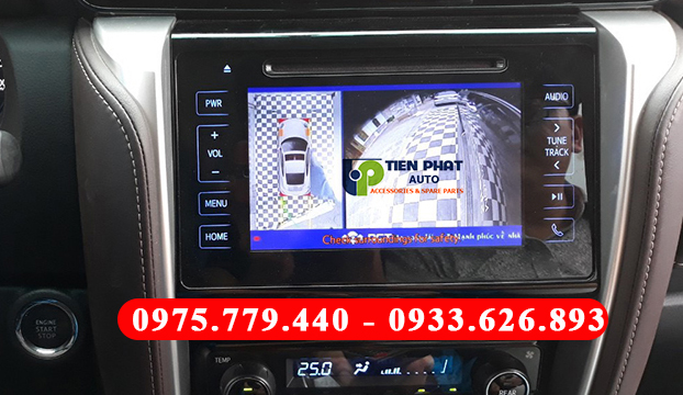 LẮP ĐẶT CAMERA 360 DCT CHO XE TOYOTA VENZA