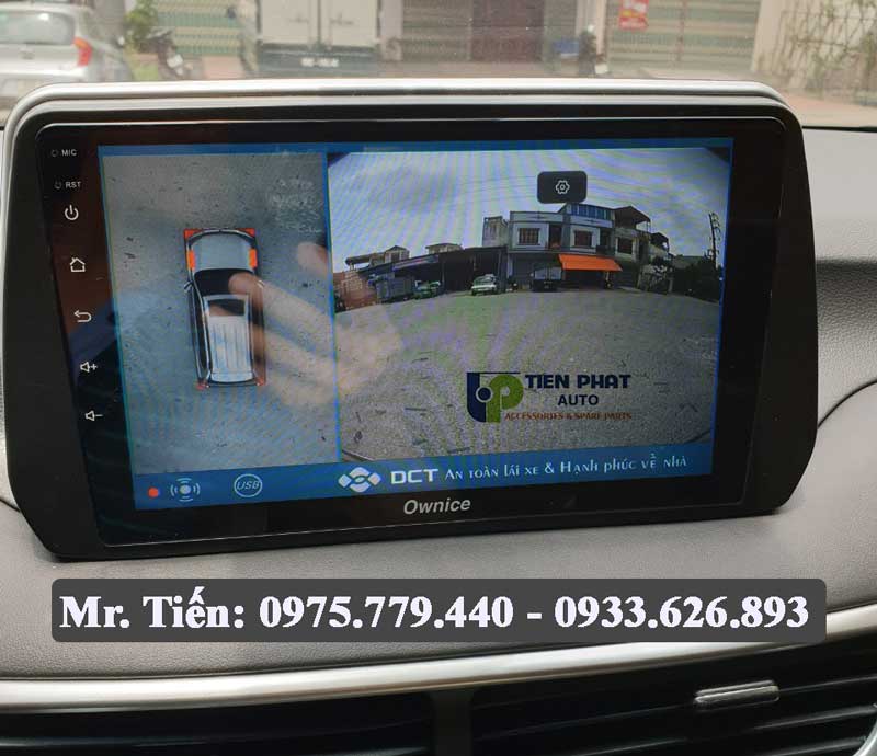 Thi công lắp đặt Camera 360 DCT cho Hyundai Tucson 2019-2020 chuyên nghiệp tại HCM